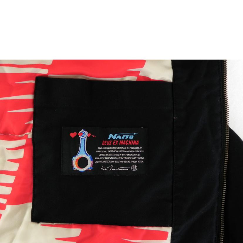 DEUS EX MACHINA デウスエクスマキナ/DEUS EX MACHINA×NAITO KEI ワークジャケット/DMF206871-BLK-M//SAランク/81