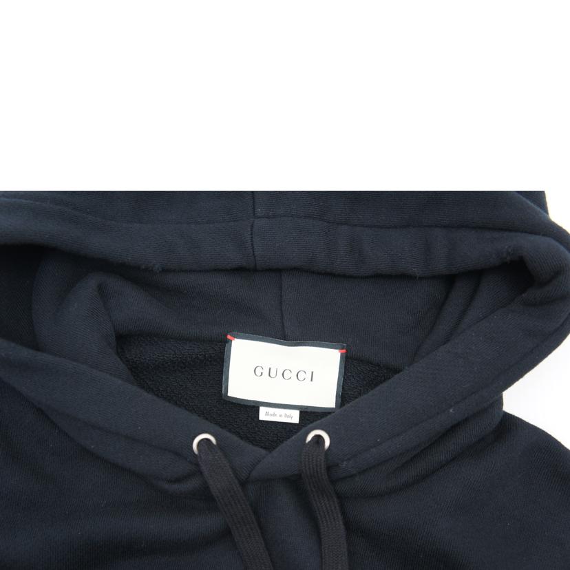 GUCCI グッチ/GUCCI オールドロゴプリントスウェット パーカー/454585-X5J57//Aランク/19