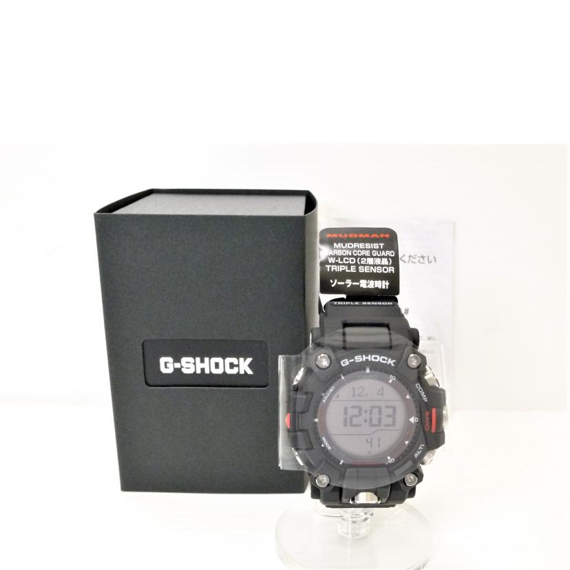 CASIO カシオ/G-SHOCK/マッドマン/トリプルセンサー/電波ソーラー/GW-9500-1JF//202*****/SAランク/88