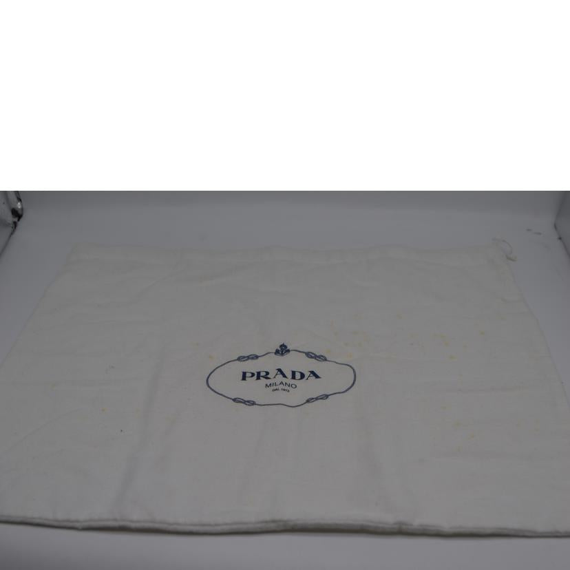 PRADA プラダ/サフィアーノトラベルレザーセカンド/ネロルビノ/2VF052//56 */Aランク/89