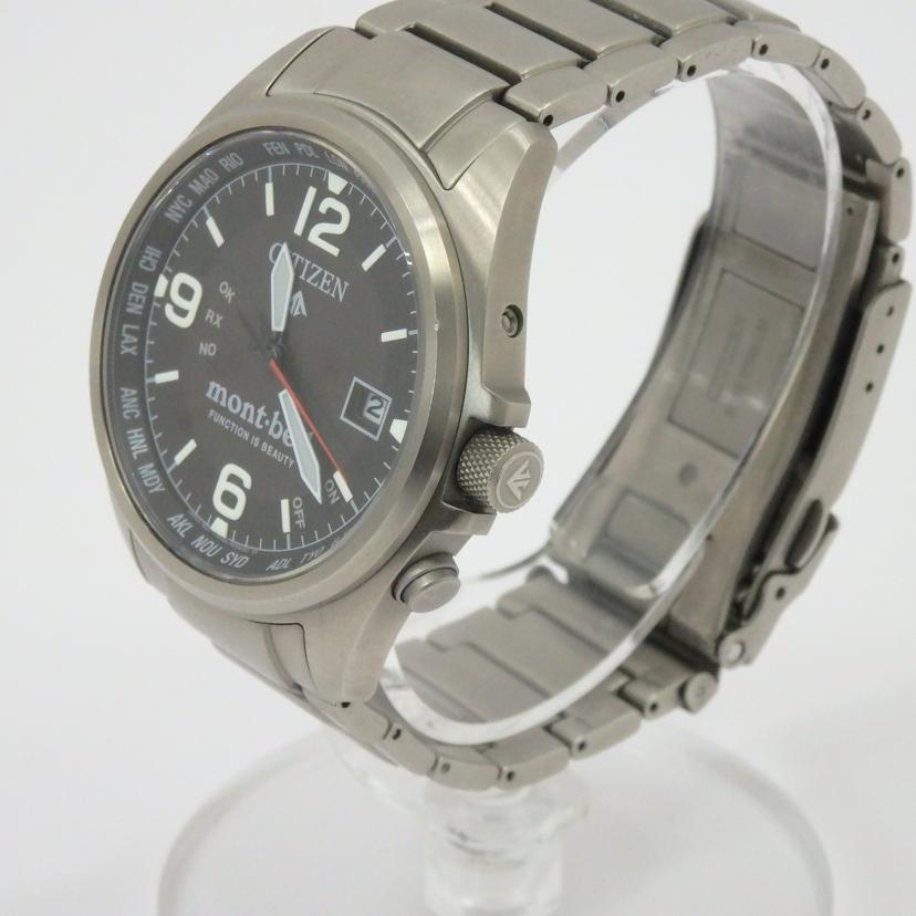 CITIZEN シチズン/プロマスター エコドライブ/電波ソーラー/チタン/モンベルコラボ/CB171-97E//082******/ABランク/77