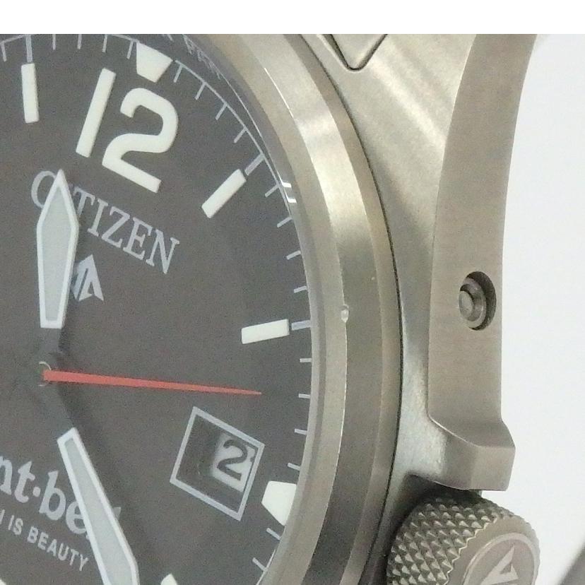 CITIZEN シチズン/プロマスター エコドライブ/電波ソーラー/チタン/モンベルコラボ/CB171-97E//082******/ABランク/77