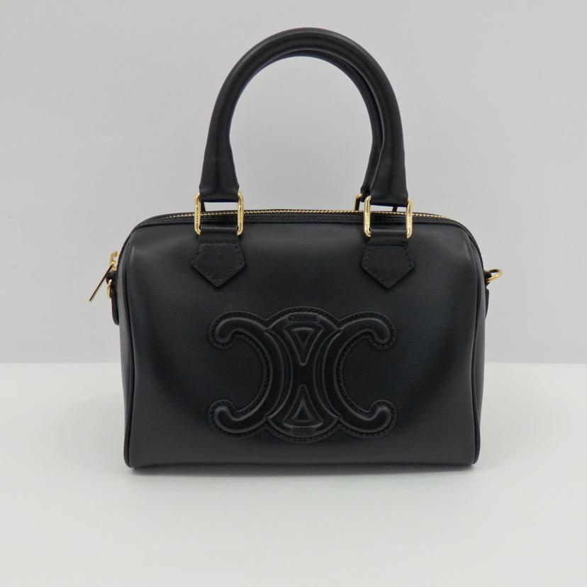 CELINE セリーヌ/スモールミニボストン/2way/スムースカーフスキン/113773DU3//W-D******/Aランク/77