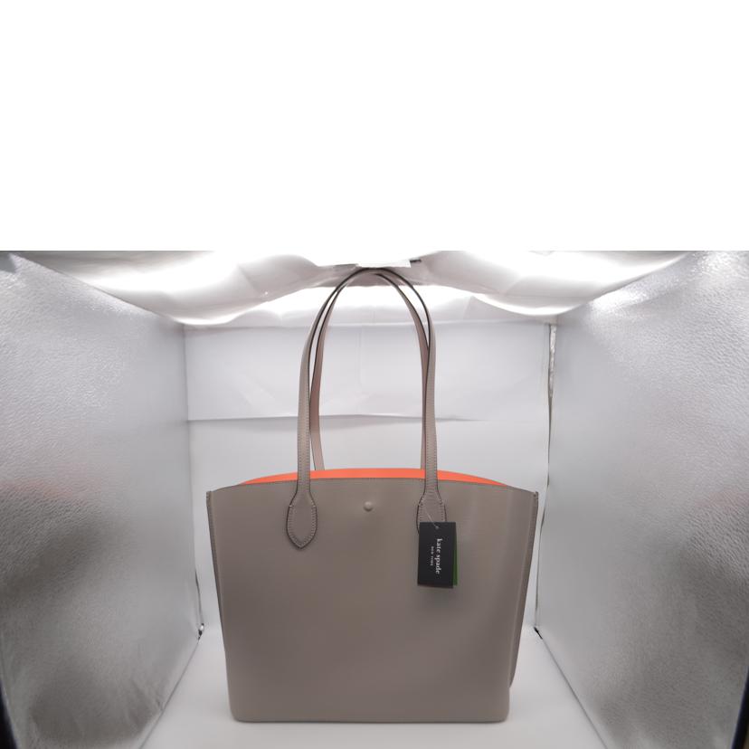 kate spade ケイトスペード/スイートワークショルダーレザートート/グレー/KF895//Sランク/89