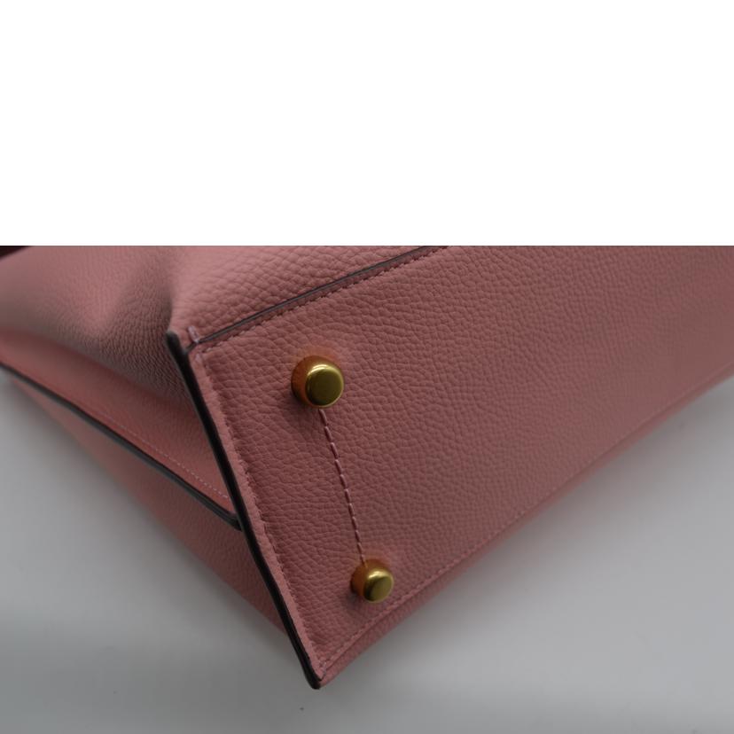 COACH コーチ/ウィロウカラーブロックショルダーレザートート/C0691//L22**/Sランク/89