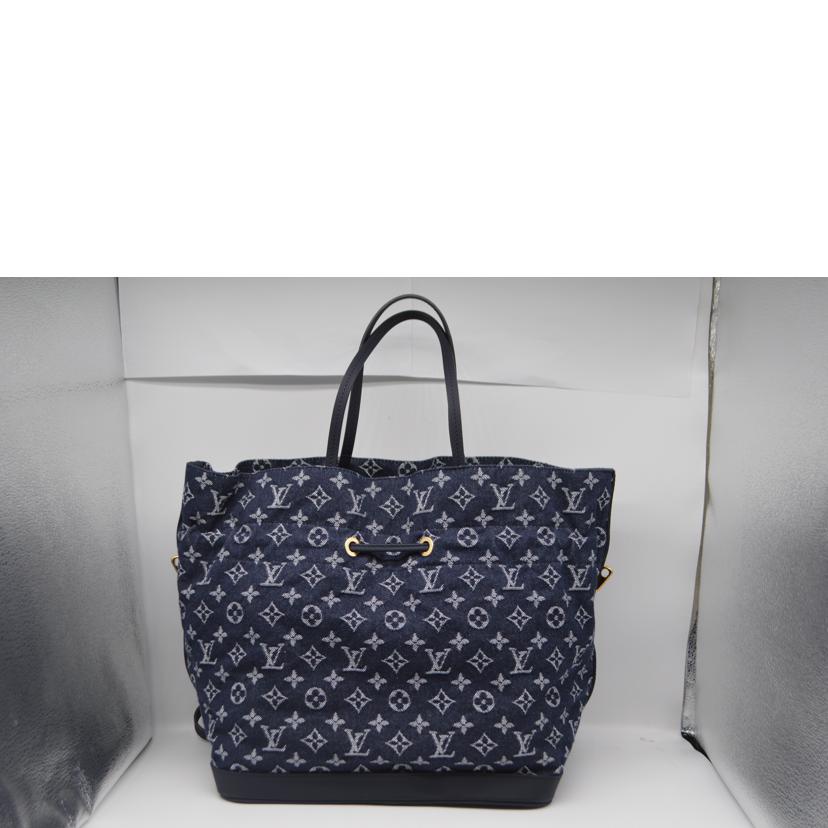 LV ルイヴィトン/ノエフルMM/モノグラム・デニム/グランブルー/M40869//TJ0***/Aランク/89