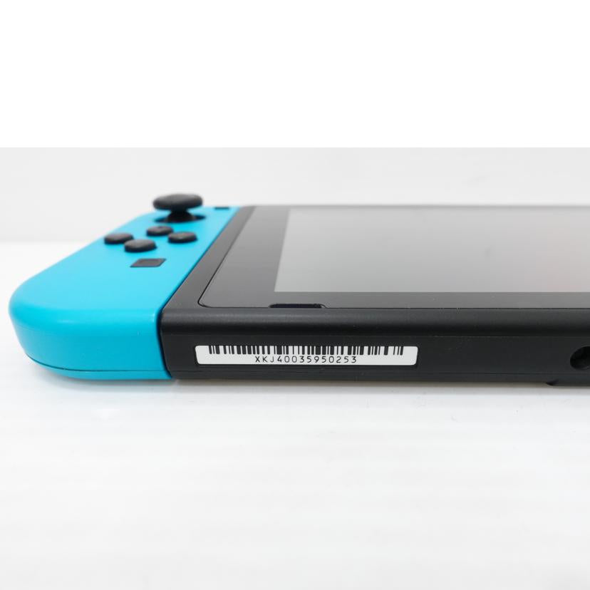 nintendo 任天堂/ニンテンドースイッチ本体ネオンブルー/レッド/HAC-001(-01)//XKJ40035950253/ABランク/88