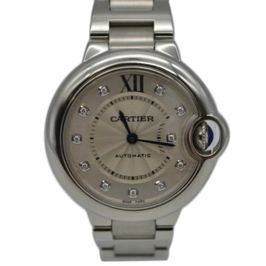 Cartier カルティエ/バロンブルードゥカルティエ11Pダイヤ33mm自動巻/WE902074//348*********/Aランク/89