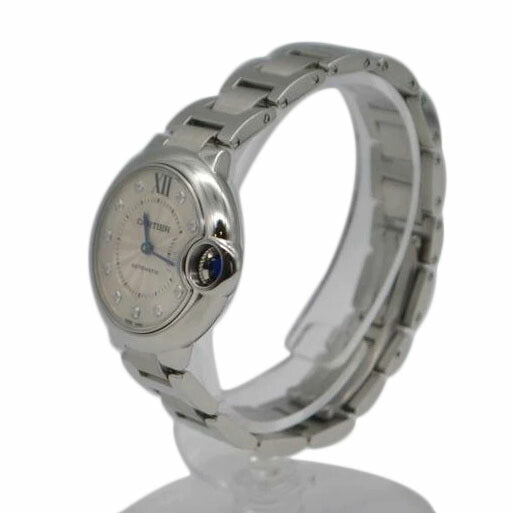 Cartier カルティエ/バロンブルードゥカルティエ11Pダイヤ33mm自動巻/WE902074//348*********/Aランク/89