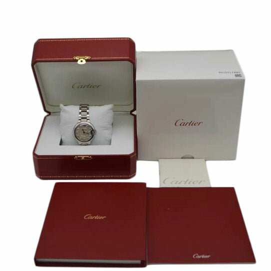 Cartier カルティエ/バロンブルードゥカルティエ11Pダイヤ33mm自動巻/WE902074//348*********/Aランク/89
