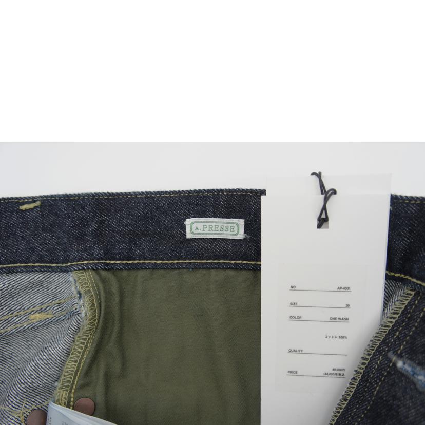 A.PRESSE アプレッセ/Washed Denim Wide Pants/AP-4001//Sランク/67