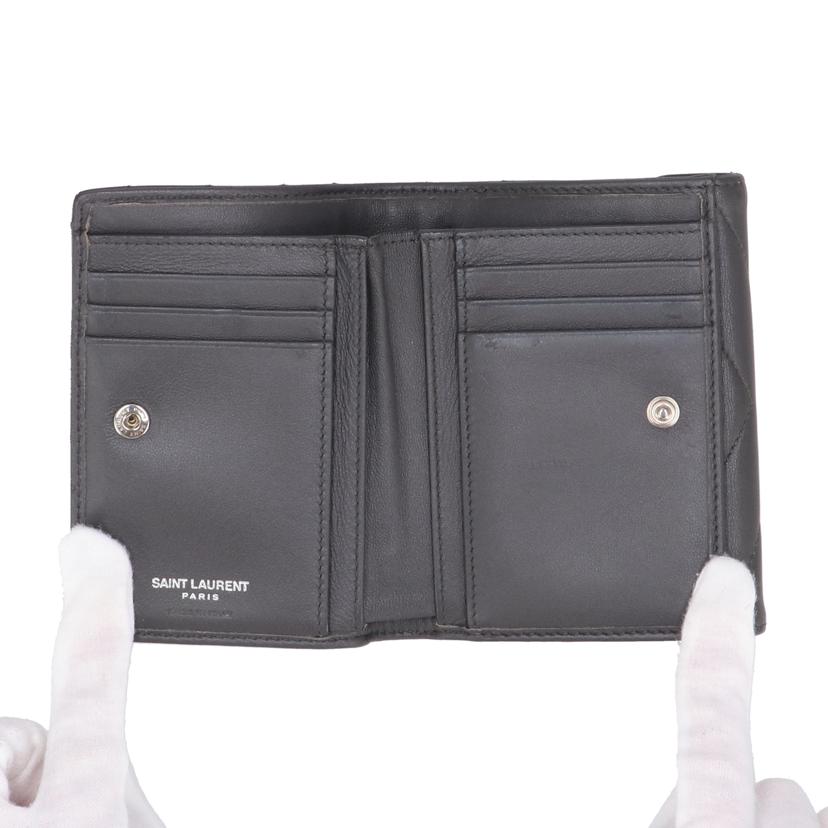 YSL イヴサンローラン/コンパクトウォレット/GUE504965//ABランク/85