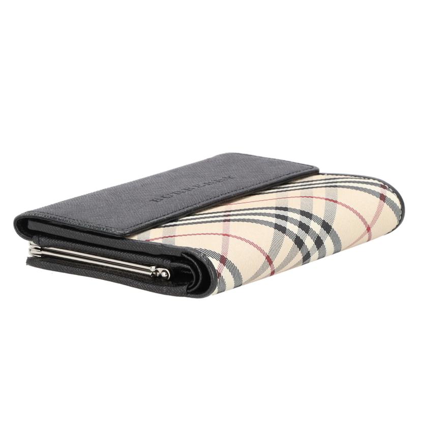 BURBERRY バーバリー/ノバチェック柄/がま口二つ折り財布//Aランク/18