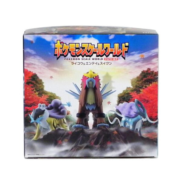 BANDAI バンダイ/ポケモンスケールワールド ライコウ&エンテイ&スイクン//Aランク/81