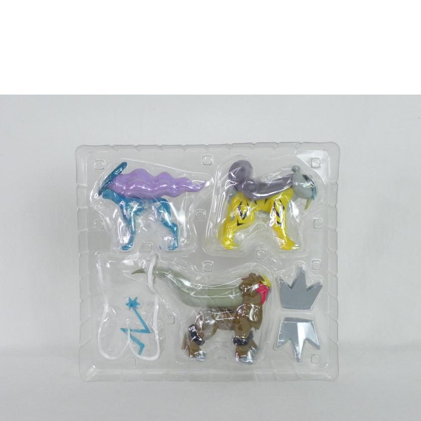 BANDAI バンダイ/ポケモンスケールワールド ライコウ&エンテイ&スイクン//Aランク/81