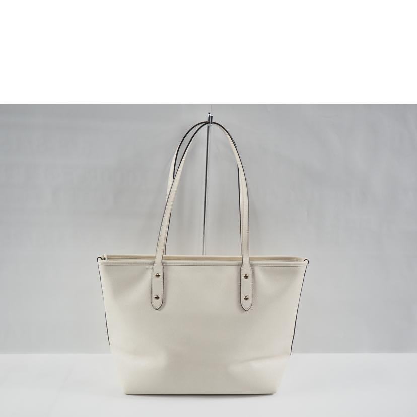 COACH コーチ/トート/クロスグレンレザー/チョーク/F58846//Bランク/79