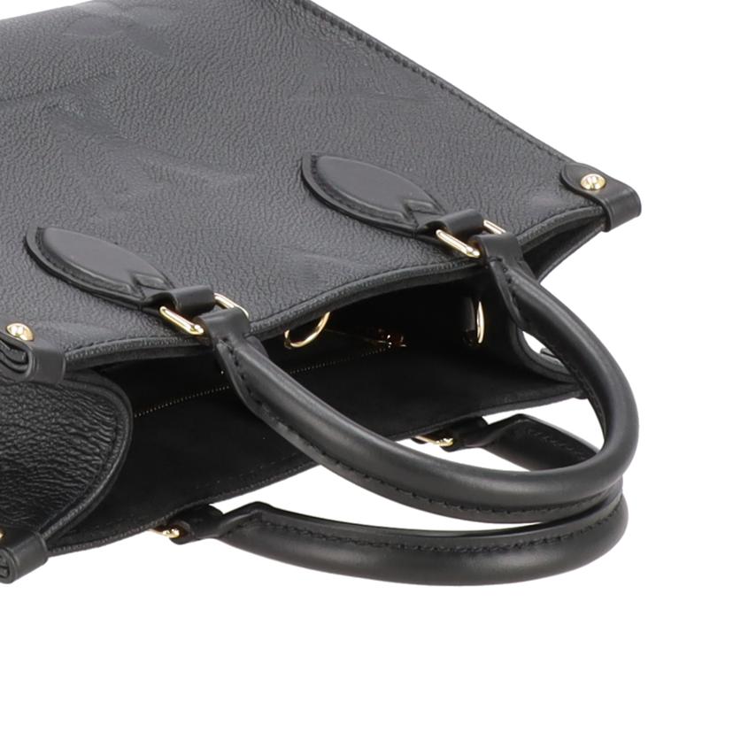 LOUIS VUITTON ルイヴィトン/オンザゴー PM ノワール/モノグラム・アンプラント/M45653//RFI*/Aランク/67