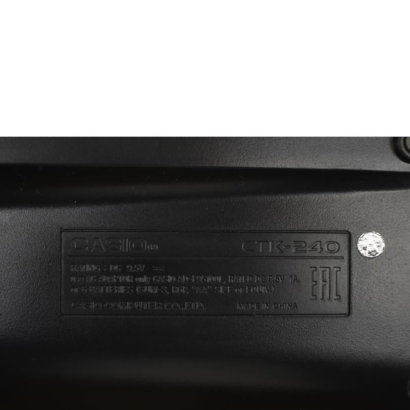 CASIO カシオ/電子キーボード/CTK-240//ABランク/75
