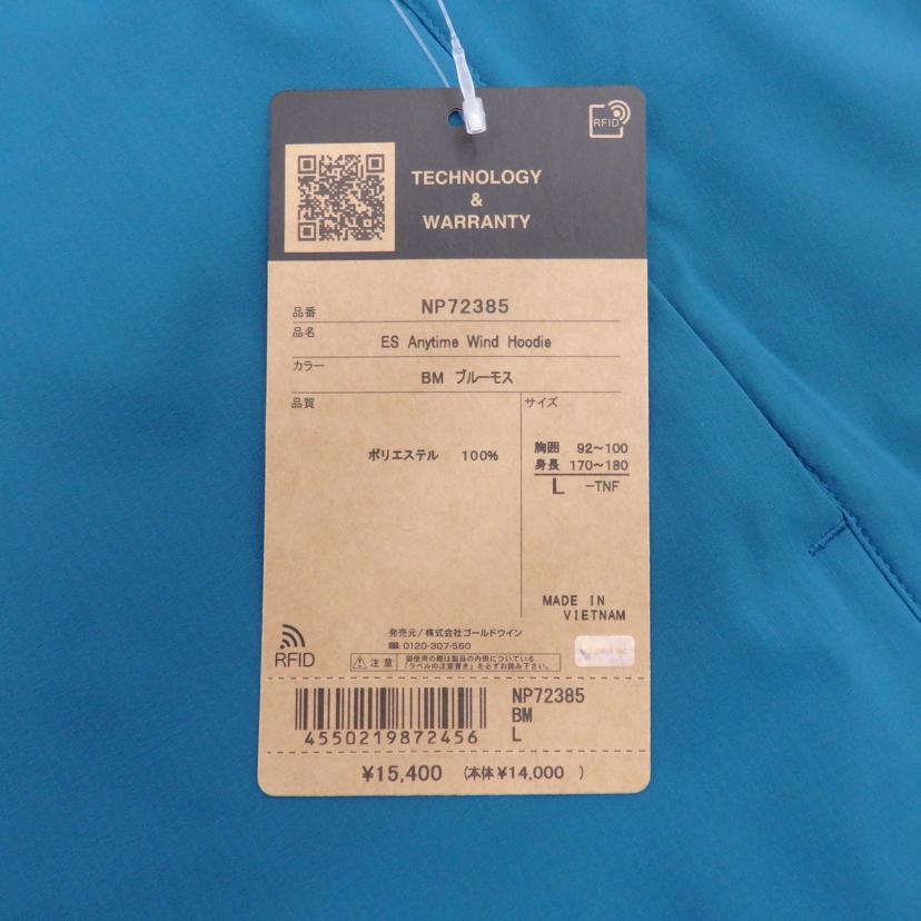 THE NORTHFACE/ESエニータイムウィンドフーディ/NP72385//Aランク/77