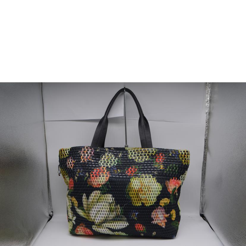 ANTEPRIMA アンテプリマ/スタンパフラワープリントメッシュレザートート/MU1005//Aランク/89