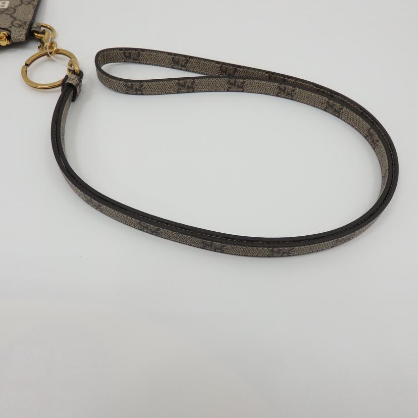 GUCCI×BALENCIAGA グッチ×バレンシアガ/ザ・ハッカープロジェクト/ストラップ付カードケース/681706//496***/SAランク/77