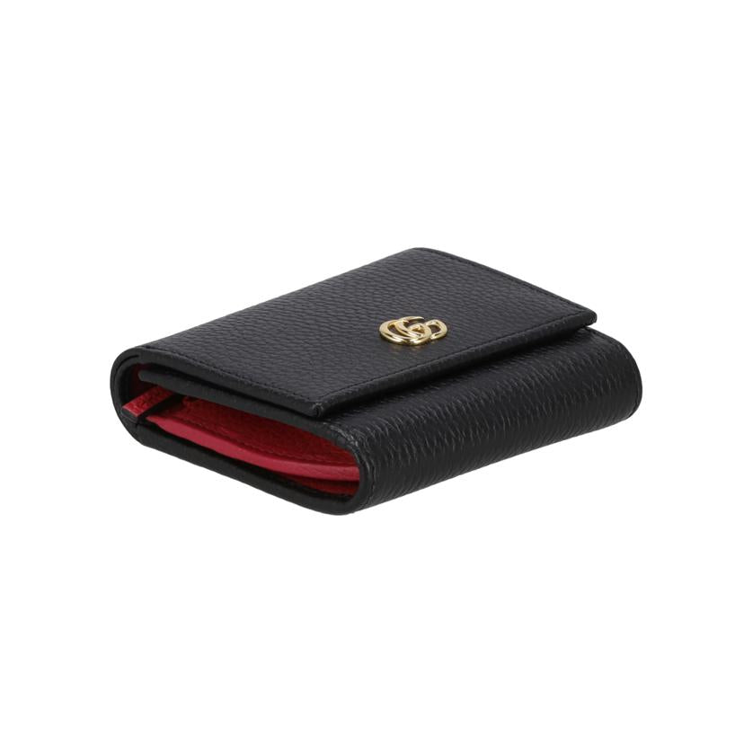 GUCCI グッチ/GGマーモント 二つ折りレザーウォレット/598587//213*/Aランク/19