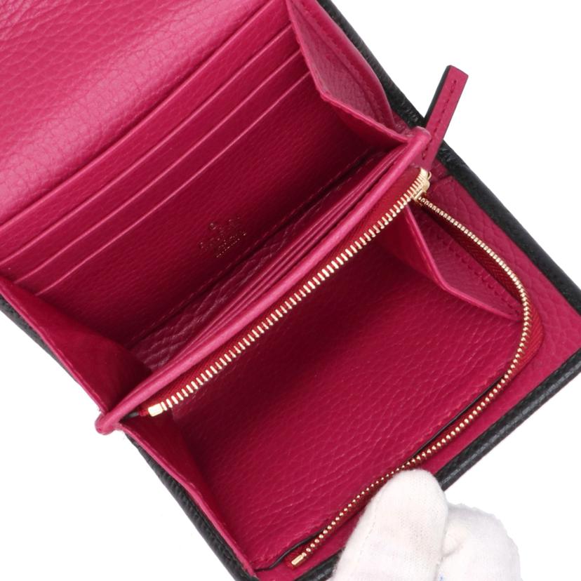 GUCCI グッチ/GGマーモント 二つ折りレザーウォレット/598587//213*/Aランク/19