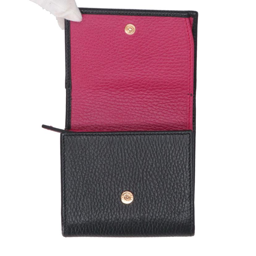 GUCCI グッチ/GGマーモント 二つ折りレザーウォレット/598587//213*/Aランク/19