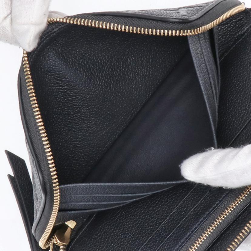 LOUIS VUITTON ルイヴィトン/ポルトフォイユ・スクレット・ロン/アンプラント/ノワール/M93435//TS1***/Aランク/20