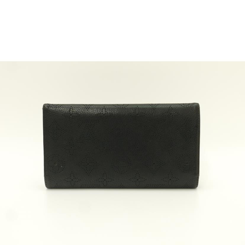 LOUIS VUITTON LV/ポルトフォイユ・アメリア/マヒナ/ノワール/M95549//TH0***/Bランク/69