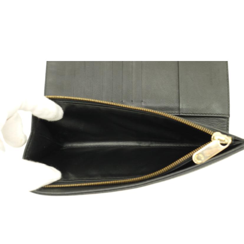 LOUIS VUITTON LV/ポルトフォイユ・アメリア/マヒナ/ノワール/M95549//TH0***/Bランク/69