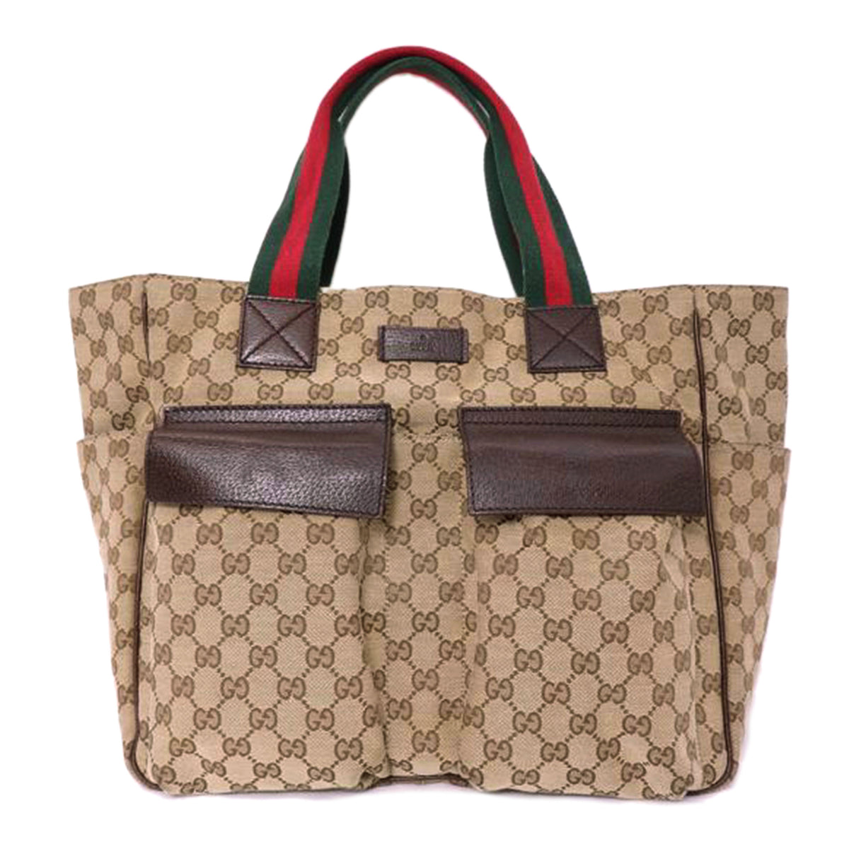 GUCCI グッチ/GGキャンバスシェリーライントートバッグ/161836//203***/Aランク/76