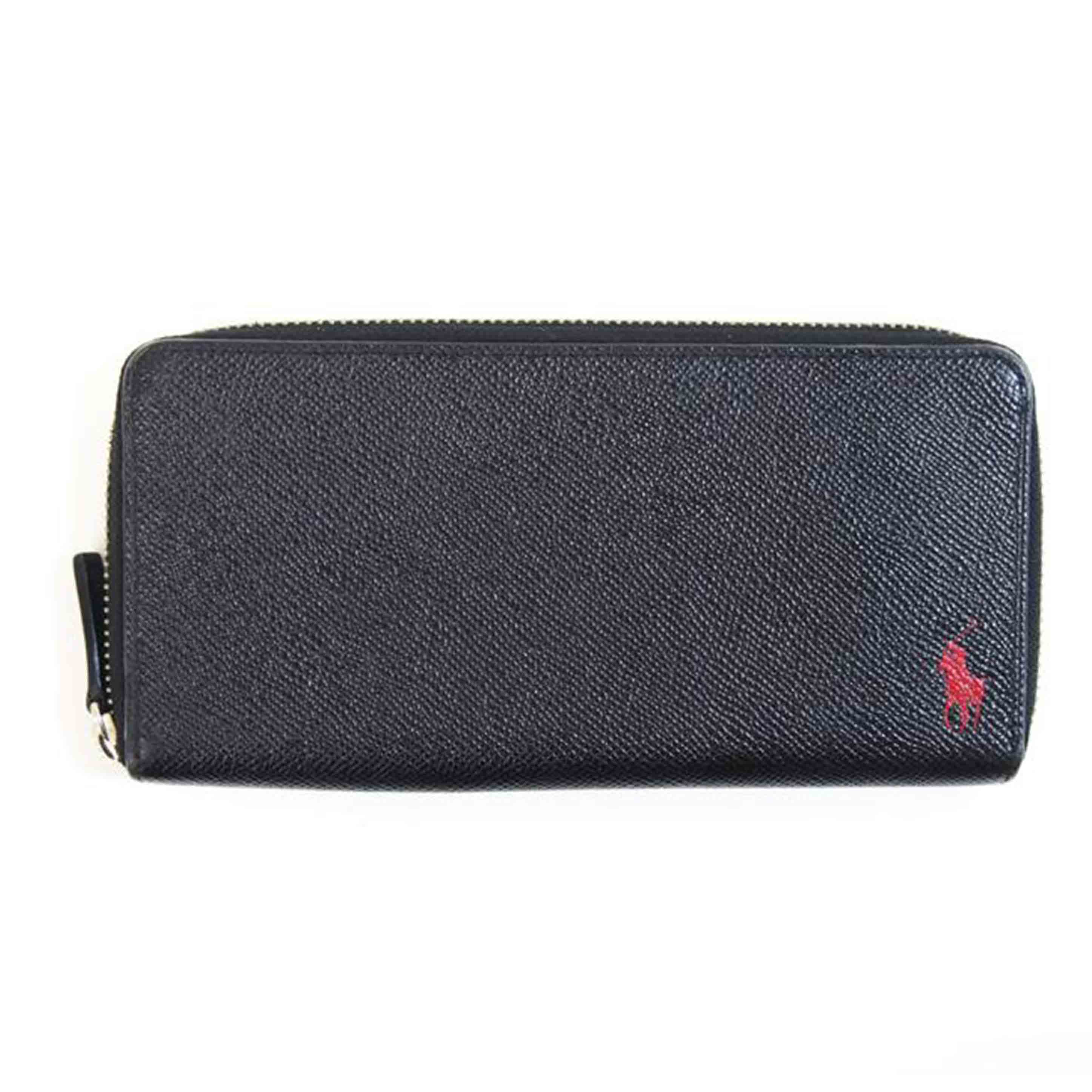 RALPH LAUREN ラルフローレン/RALPH LAUREN レザーラウンドファスナーウォレット//ABランク/71