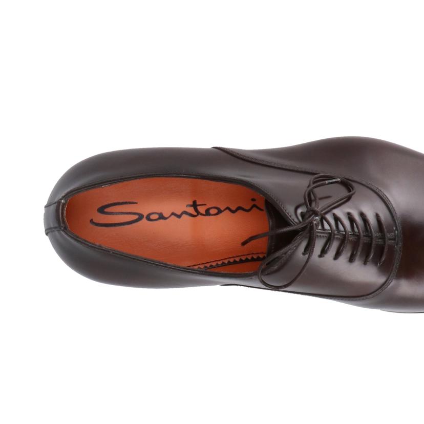 Santoni サントーニ/ストレートチップ/レザーシューズ/ダークブラウン/15004//Aランク/18
