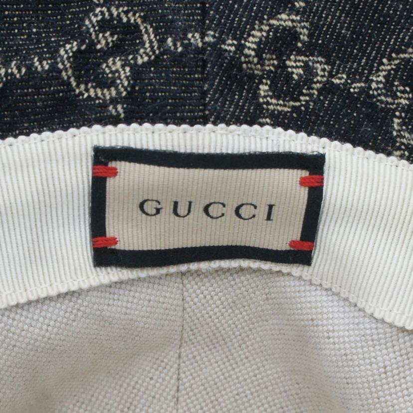 GUCCI グッチ/GGデニムバケットハット/576371 3HAF8//サイズ:XL(60)/ABランク/91