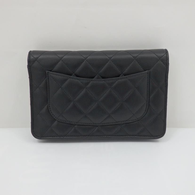 CHANEL シャネル/マトラッセラムスキンチェーンウォレット/AP0250//U91*****/SAランク/77