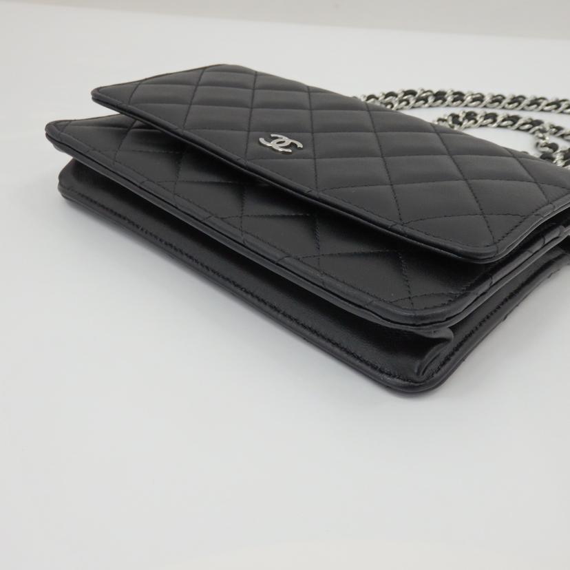 CHANEL シャネル/マトラッセラムスキンチェーンウォレット/AP0250//U91*****/SAランク/77