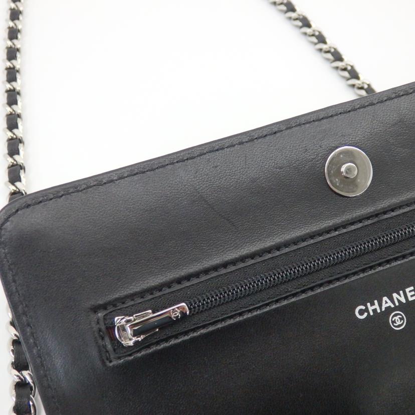 CHANEL シャネル/マトラッセラムスキンチェーンウォレット/AP0250//U91*****/SAランク/77