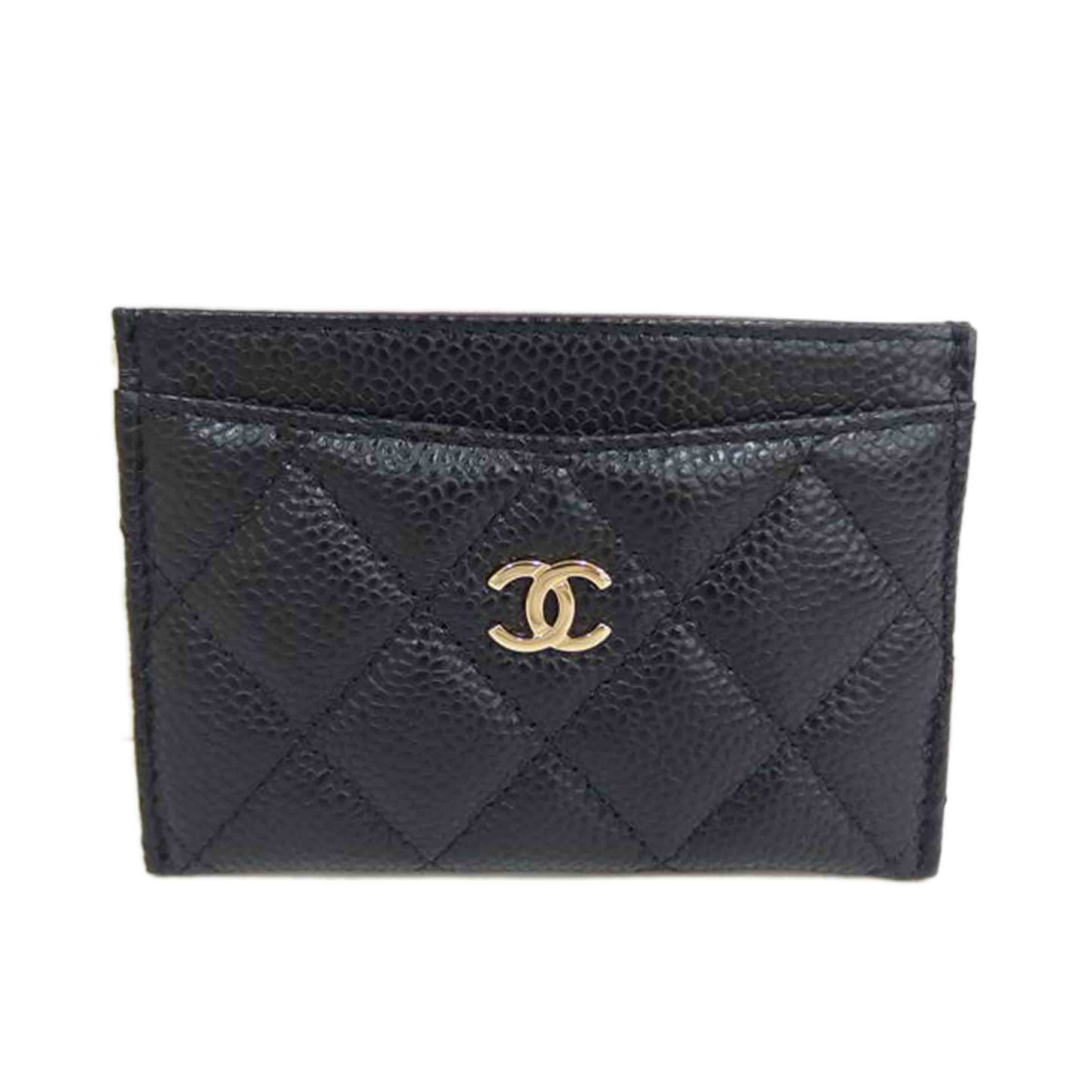 CHANEL シャネル/キャビアスキン/カードケース//G0H*****/Sランク/82