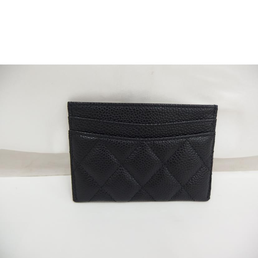 CHANEL シャネル/キャビアスキン/カードケース//G0H*****/Sランク/82