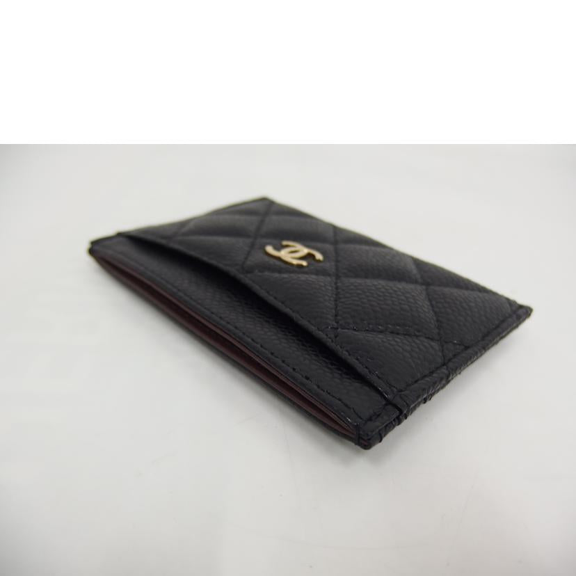 CHANEL シャネル/キャビアスキン/カードケース//G0H*****/Sランク/82