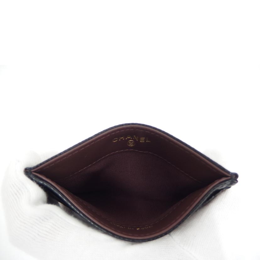 CHANEL シャネル/キャビアスキン/カードケース//G0H*****/Sランク/82