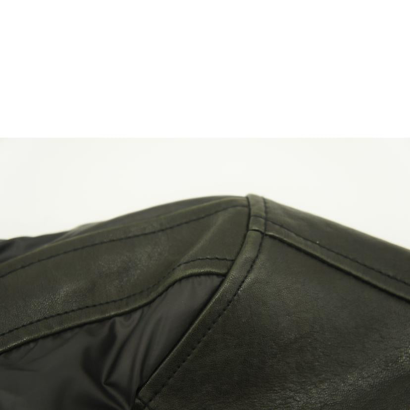 DOLCE&GABBANA ドルチェアンドガッバーナ/DOLCE&GABBANA レザー 切替 ブルゾン//Bランク/78