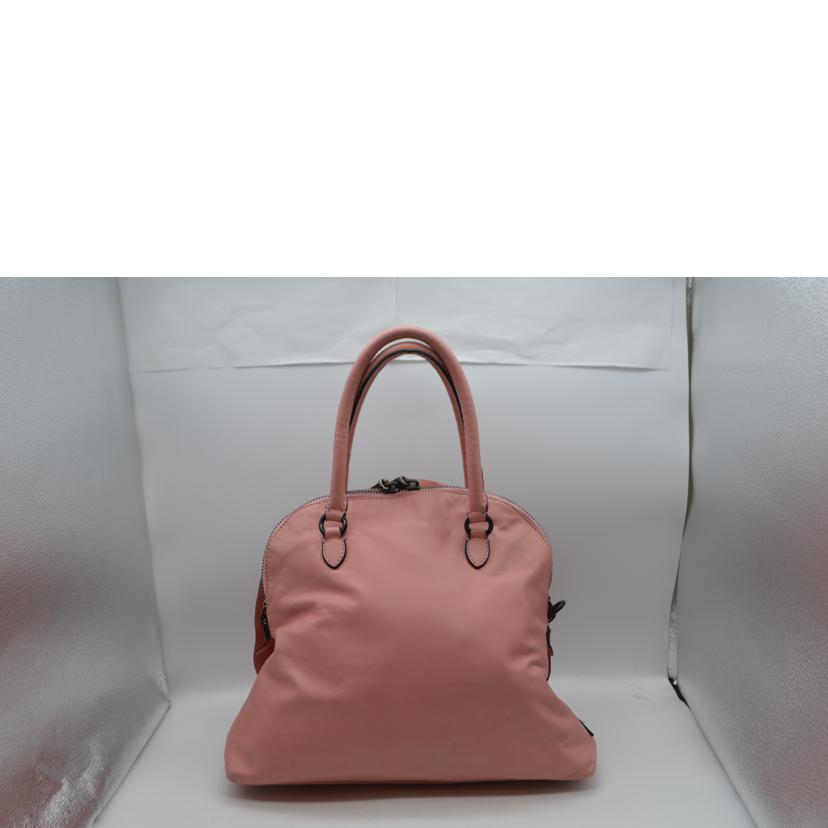 VALENTINO ヴァレンティノ/ローズオールレザーハンド/サーモンピンク//BFA*********/Bランク/89
