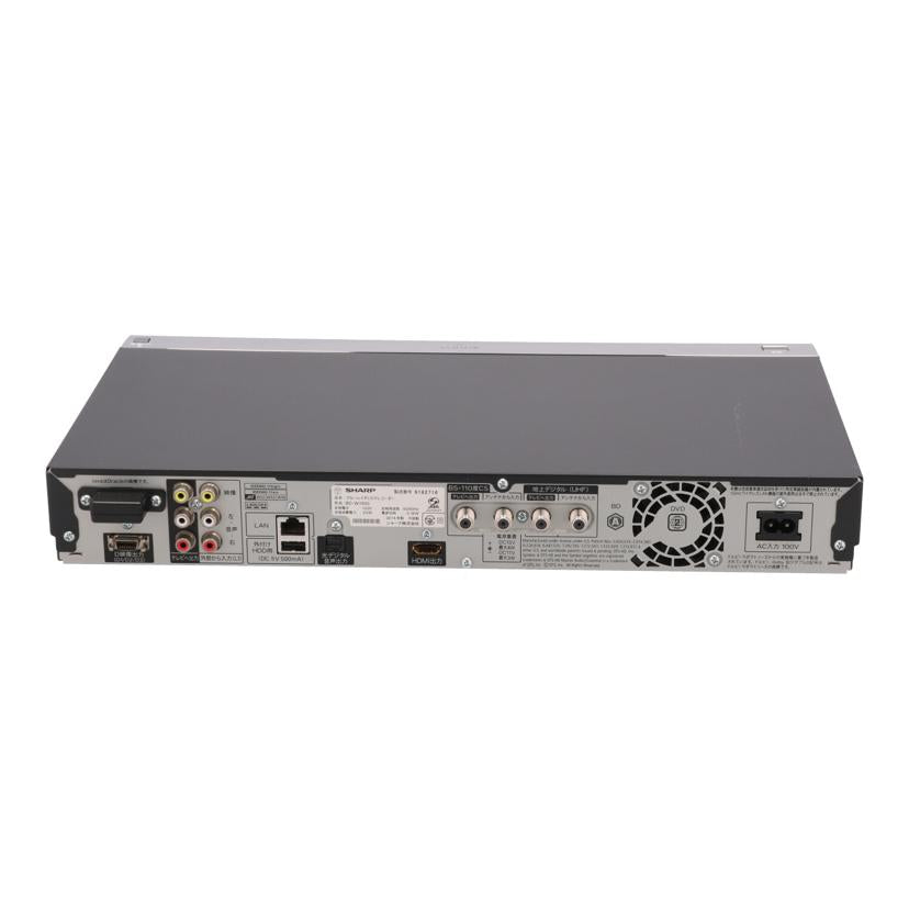 SHARP シャープ/BDレコーダー/BD-W1500//9182716/Bランク/77