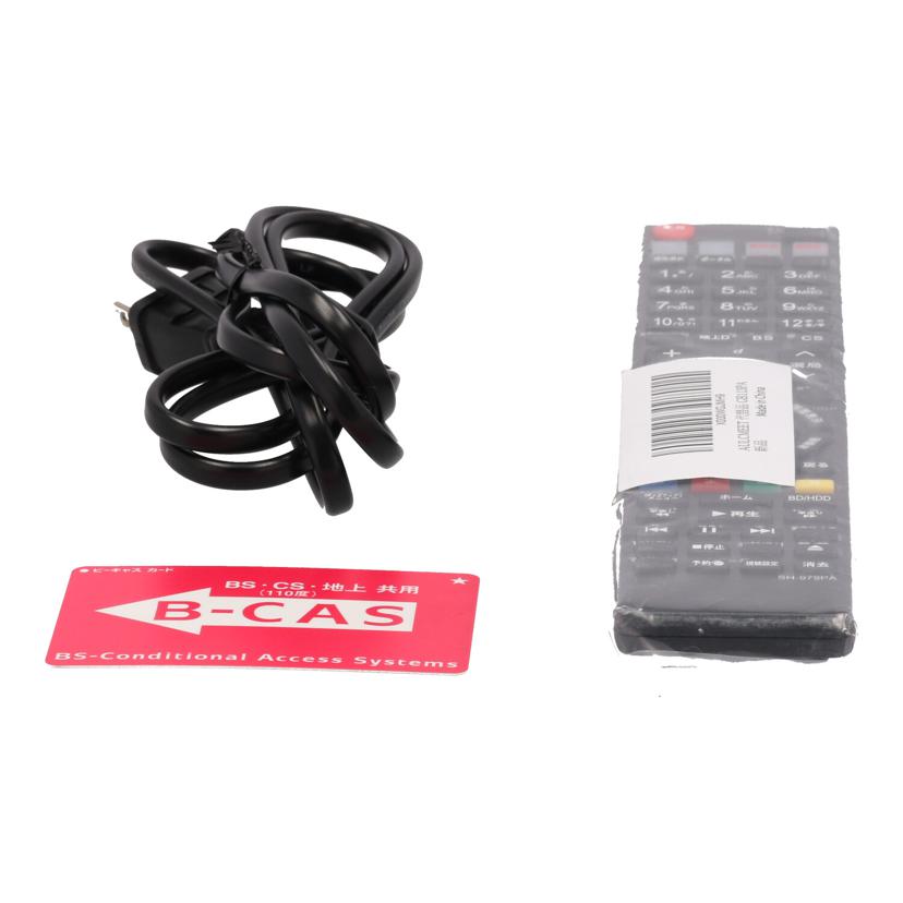 SHARP シャープ/BDレコーダー/BD-W1500//9182716/Bランク/77