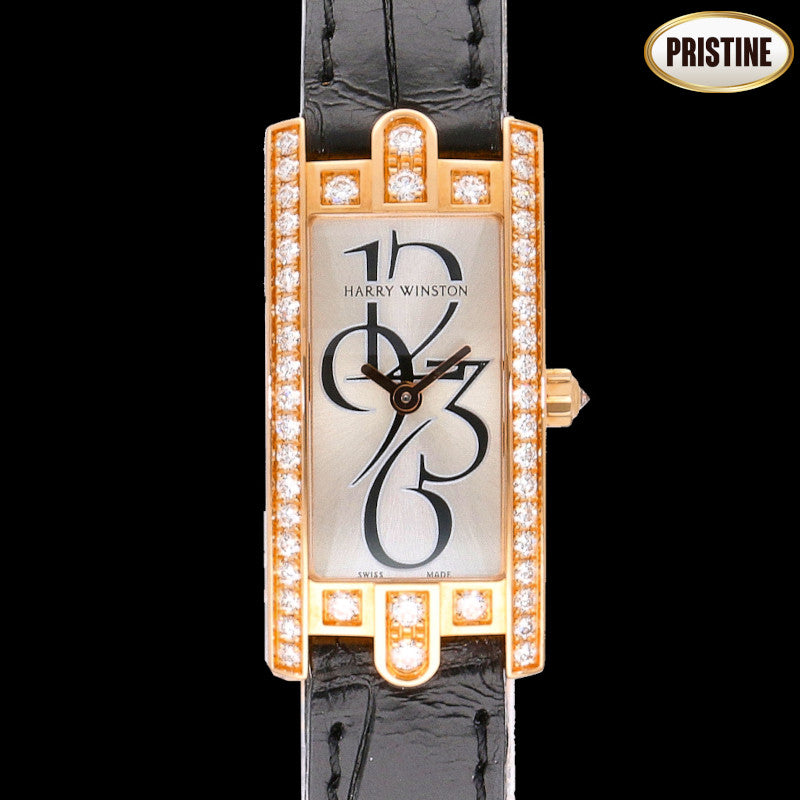 HARRY WINSTON ハリーウィンストン/アヴェニューCミニ・ダイヤベゼル/RG/クオーツ/AVCQHM16RR005//059***/SAランク/75