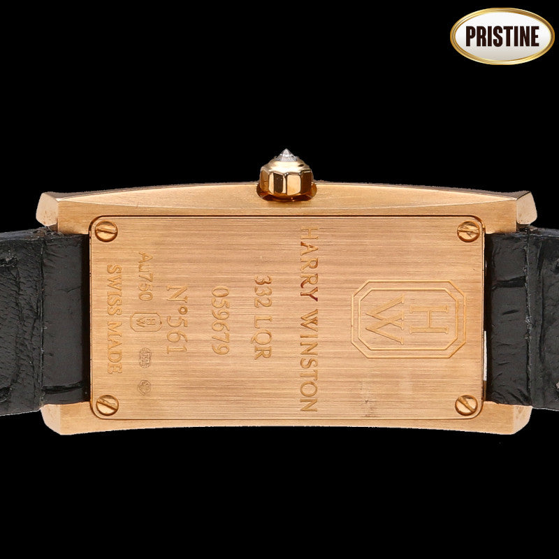 HARRY WINSTON ハリーウィンストン/アヴェニューCミニ・ダイヤベゼル/RG/クオーツ/AVCQHM16RR005//059***/SAランク/75