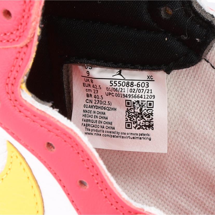 NIKE ナイキ/エアジョーダン 1レトロハイOG/スニーカー/555088-603//Aランク/18