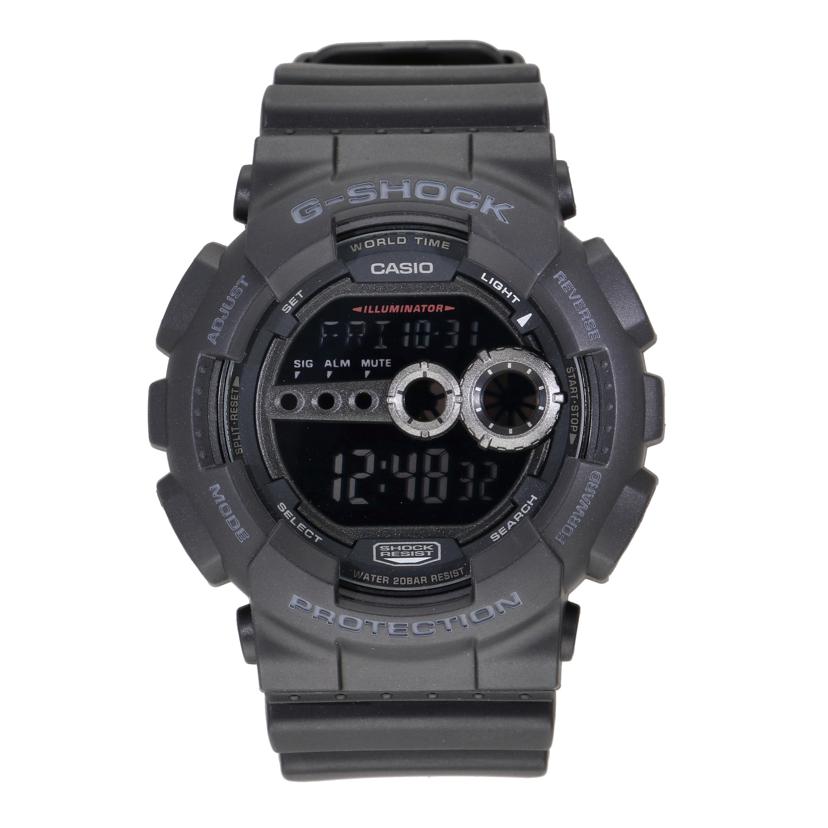 CASIO カシオ/G-SHOCK/デジタル/ブラック/GD-100-1BJF//326*/Aランク/06